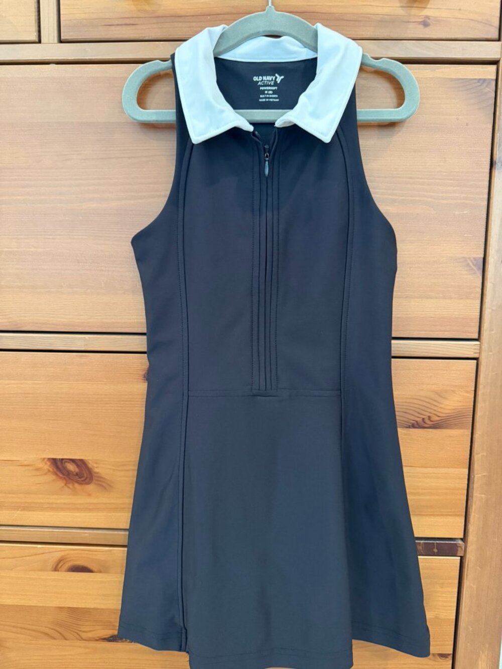 Old Navy Active Girls Tennis Dress - Black - Size Girls Medium (8)